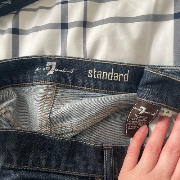 Mens 7 for all mankind standard jeans - Picture 4 of 4
